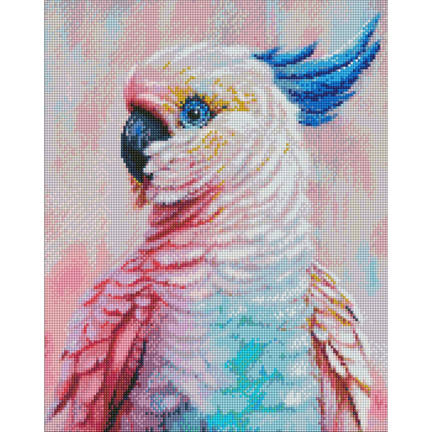 Алмазная мозаика "Яркий какаду" ©Ira Volkova Идейка AMO7462 40х50 см ...