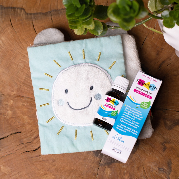 Краплі Pediakid Вітамін Д3 - Точне дозування / VITAMINE D3 - Кістки та зуби, імунітет для дітей від грудного віку, 20 мл (PK15) - Фото 3 Краплі Pediakid Вітамін Д3 - Точне дозування / VITAMINE D3 - Кістки та зуби, імунітет для дітей від грудного віку, 20 мл (PK15) - изображение 3