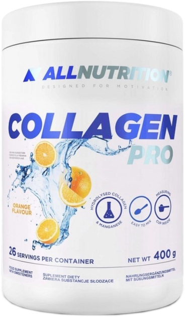 Харчова добавка Allnutrition Collagen Pro Orange 400 г (5902837735245) - зображення 1
