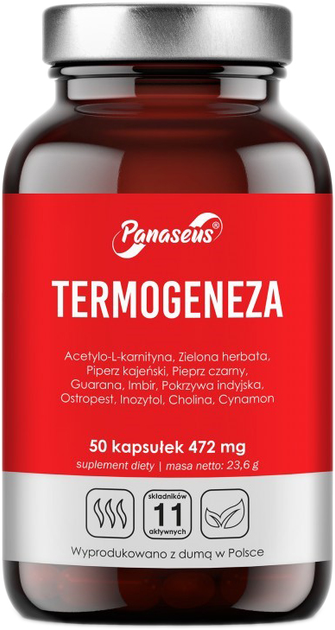 Харчова добавка Yango Panaseus Thermogenesis 50 капсул (5904194062644) - зображення 1