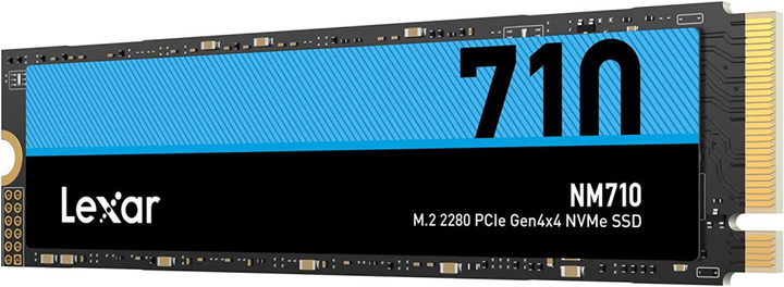 Lexar NM710 500GB M.2 NVMe PCIe 4.0 x4 3D NAND (TLC) (LNM710X500G-RNNNG) - зображення 1