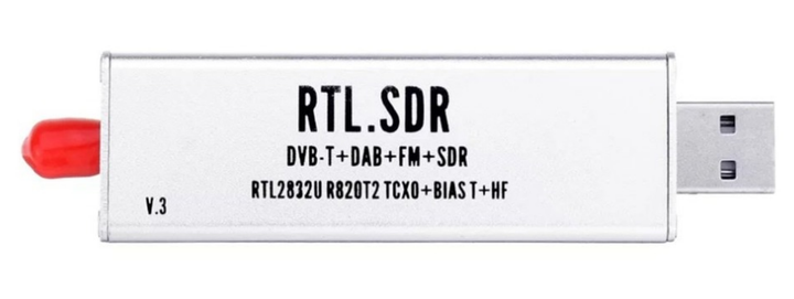 Широкополосный приемник USB RTL2832U R820T2 RTL.SDR DVB-T DAB FM SDR TCXO+BIAS T+HF тюнер - Фото 3 Широкополосный приемник USB RTL2832U R820T2 RTL.SDR DVB-T DAB FM SDR TCXO+BIAS T+HF тюнер - изображение 3