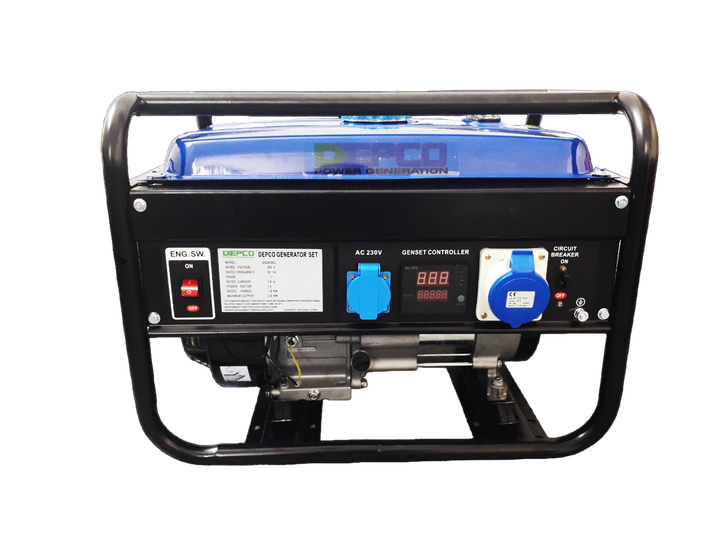 Бензиновий генератор DEPCO GS-2500CL (2.0 кВт) - Фото 1 Бензиновий генератор DEPCO GS-2500CL (2.0 кВт) - зображення 1