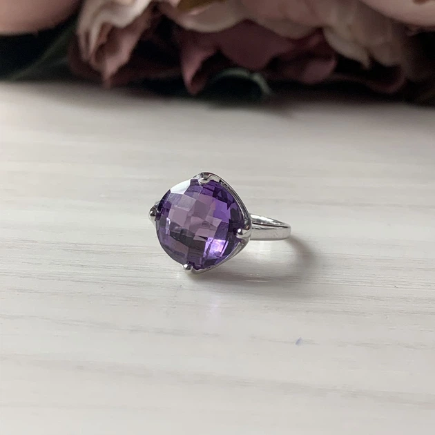 Серебряное кольцо с александритом 7.813ct, вес изделия 4,44 гр (1964163) - изображение 2