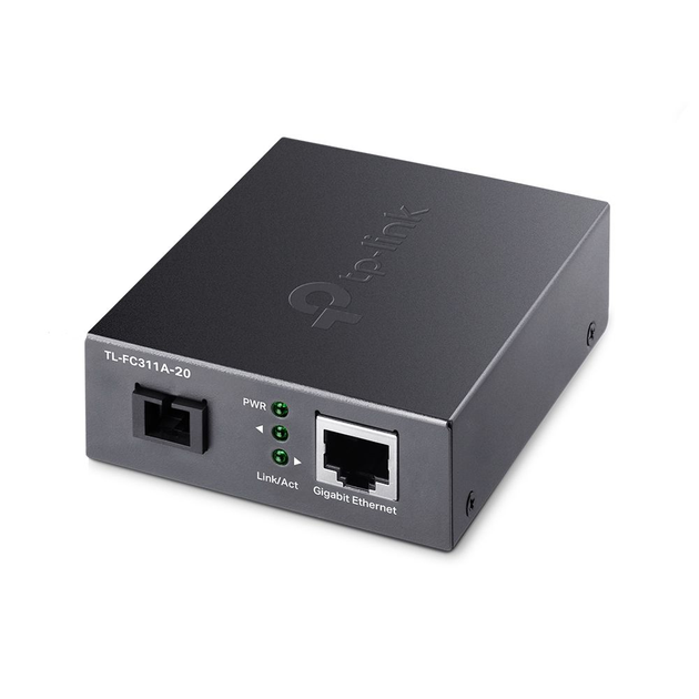 Медiаконвертер TP-LINK TL-FC311A-20 10/100/1000 WDM (TX 1550nm RX 1310nm) SM 20km SC - изображение 2