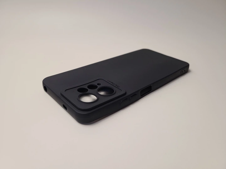 Чохол TPU Matte для Xiaomi Redmi Note 12 бампер чорний - зображення 3