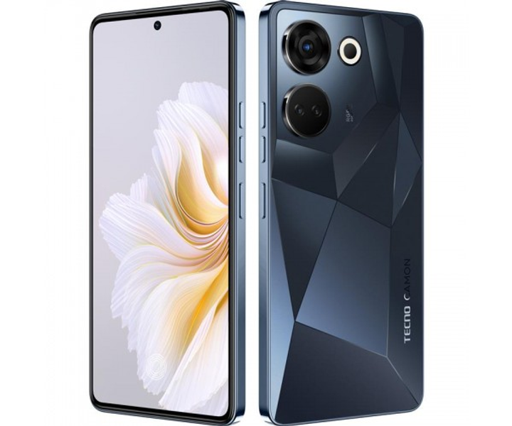 Смартфон Tecno Camon 20 Pro (CK7n) 8/256GB Dual Sim Predawn Black ...