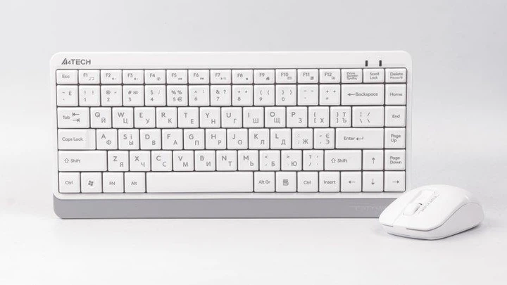 Комплект (клавиатура, мышь) беспроводной A4Tech FG1112 White - Фото 3 Комплект (клавиатура, мышь) беспроводной A4Tech FG1112 White - изображение 3