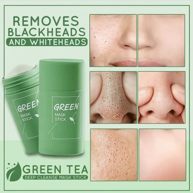 Зеленая маска Nicor Никор Green Mask Stick Maseczka Do Twarzy для