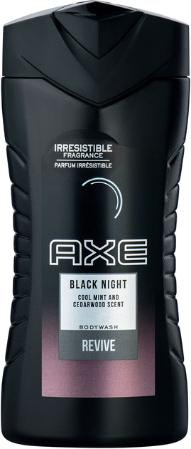 Żel pod prysznic AX Black Night 250 ml (8710908080029) - obraz 1