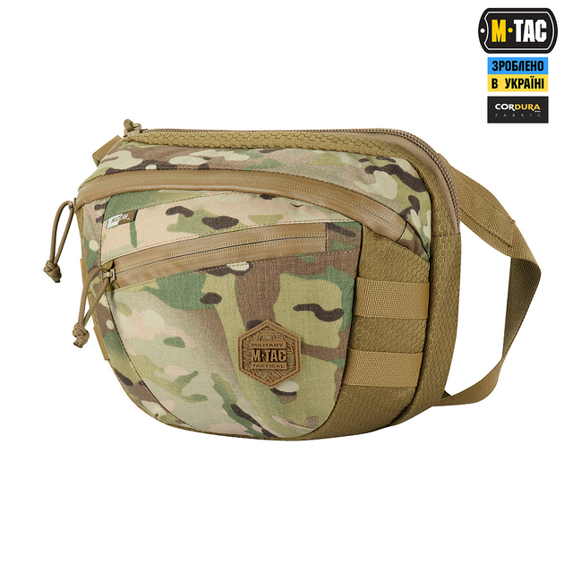 Сумка поясна M-Tac Sphaera Hex Hardsling Bag Large Elite Multicam/Coyote - зображення 1