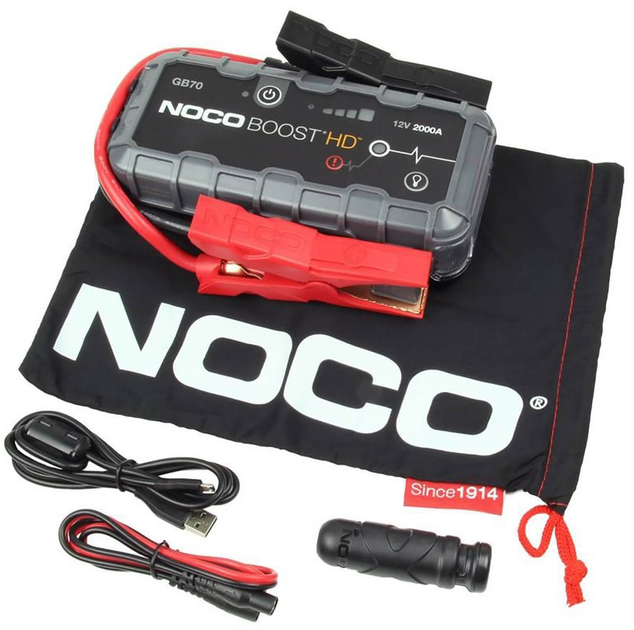 Urządzenie rozruchowe Noco GB70 12 V 2000 A (1210000615053) - obraz 5