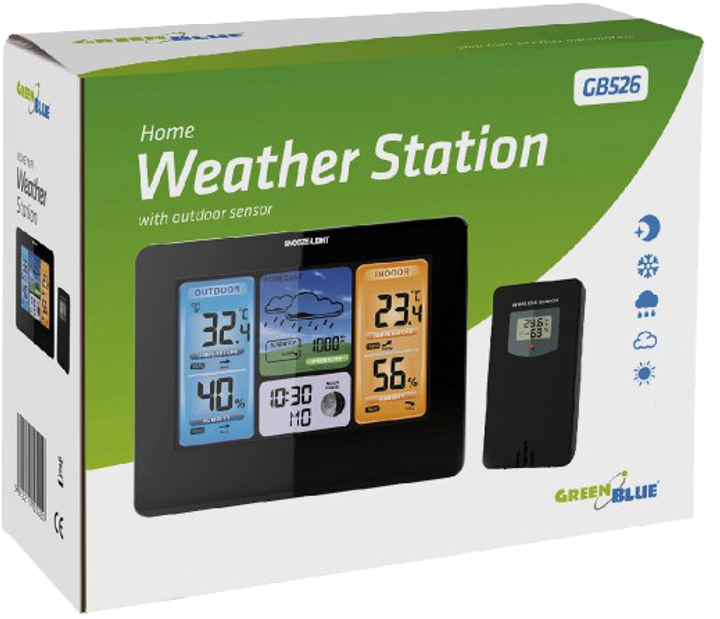 Метеостанція GreenBlue GB526 (5902211108191) - зображення 5