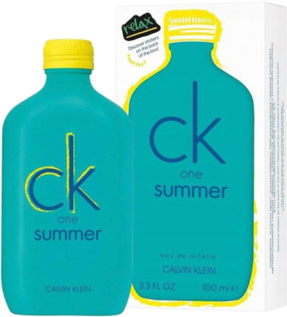 Woda toaletowa unisex Calvin Klein One Summer 2020 100 ml (3614229373189) - obraz 1