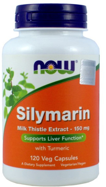 Now Foods Silymarin 150mg 120 kapsułek (733739047373) - obraz 1