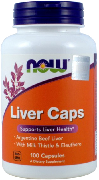 Suplement diety Now Foods Liver Caps 100 kapsułek Wspomaga Pracę Wątroby (733739024329) - obraz 1