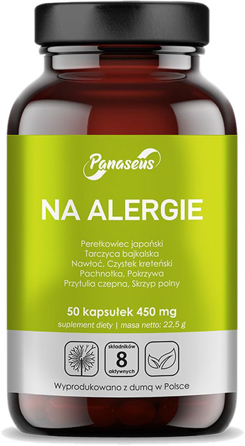 Panaseus na Alergie 50 kapsułek (5904194061647) - obraz 1