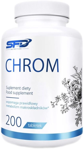 SFD Chrom 200 tabletek Prawidłowy Metabolizm (5902837736709) - obraz 1