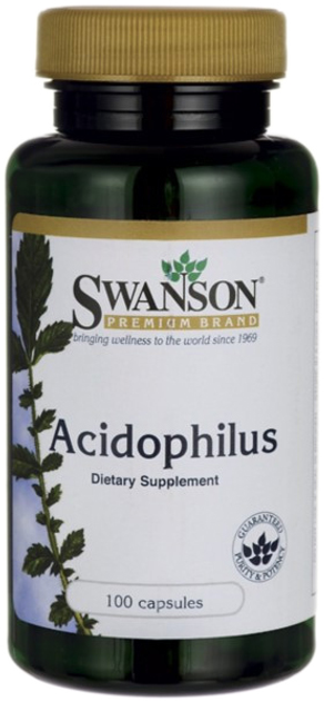 Swanson Acidophilus 100 kapsułek Naturalny Probiotyk (87614012827) - obraz 1