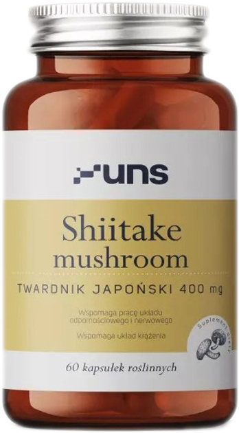 UNS Shiitake Mushroom 60 kapsułek (5904238960264) - obraz 1