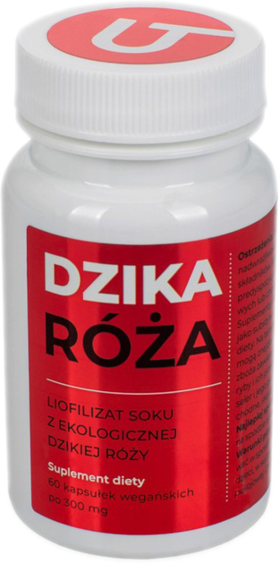 Харчова добавка Visanto Дика Роза Еко Ліофілізат 60 капсул (5903766413679) - зображення 1