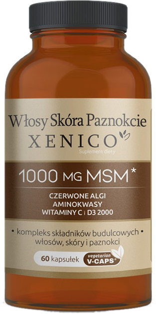 Харчова добавка Xenico Pharma Hair Skin Nails 60 капсул (5905279876934) - зображення 1