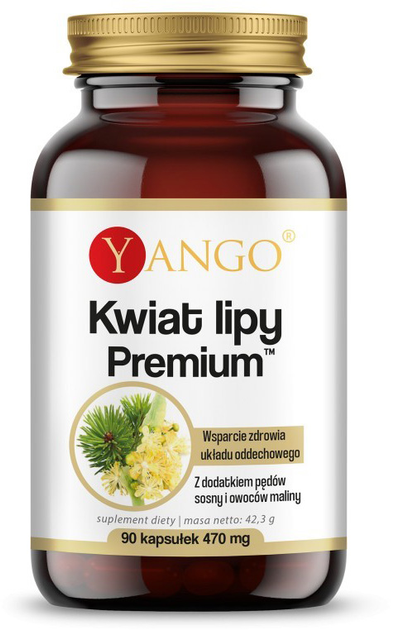 Yango Kwiat Lipy Premium 90 kapsułek (5904194061142) - obraz 1