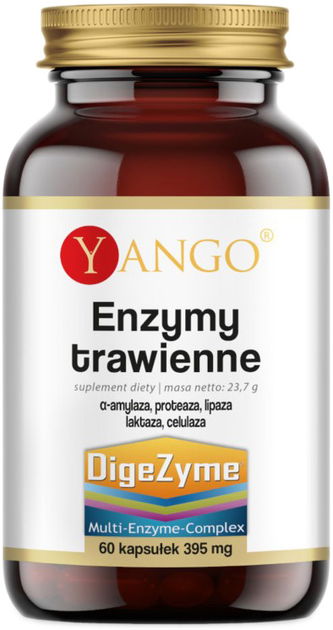 Yango Enzymy Trawienne 60 kapsułek Zdrowe Jelita (5904194061876) - obraz 1