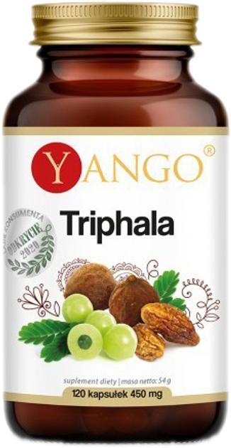 Suplement diety Yango Triphala 120 kapsułek Trawienie (5907483417804) - obraz 1