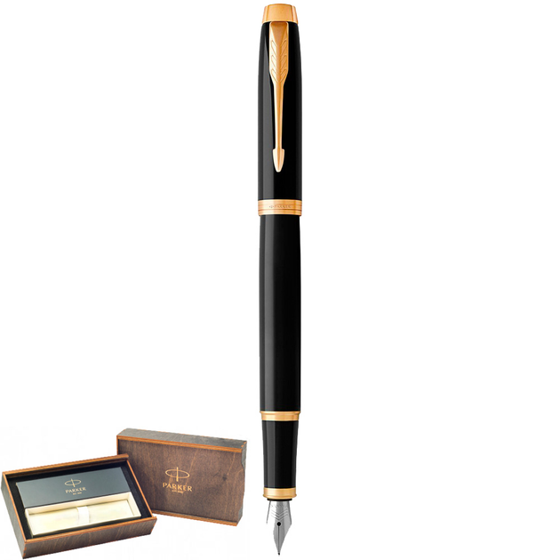 Перова ручка Parker IM 17 Black GT FP F 22 011 – фото, відгуки ...