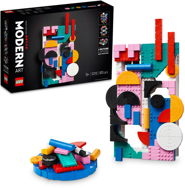 Zestaw klocków LEGO Art Sztuka współczesna 805 elementów (31210) - obraz 9