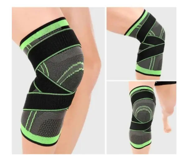 Бандаж коленного сустав спортивный эластичный KNEE SUPPORT Зеленый (1651198276) - Фото 2 Бандаж коленного сустав спортивный эластичный KNEE SUPPORT Зеленый (1651198276) - изображение 2