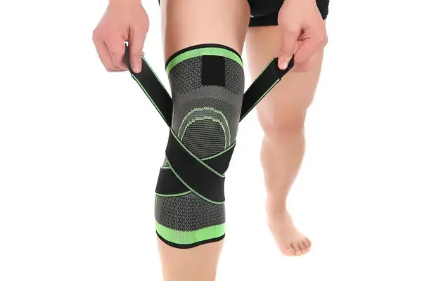 Бандаж коленного сустав спортивный эластичный KNEE SUPPORT Зеленый (1651198276) - Фото 6 Бандаж коленного сустав спортивный эластичный KNEE SUPPORT Зеленый (1651198276) - изображение 6