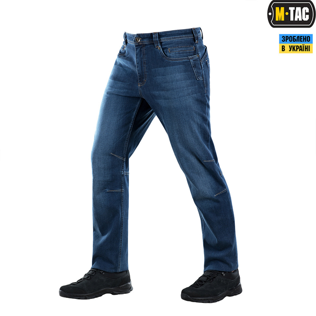 Джинси M-Tac Tactical Gen.I Regular Fit Dark Denim Size 34/32 - зображення 1