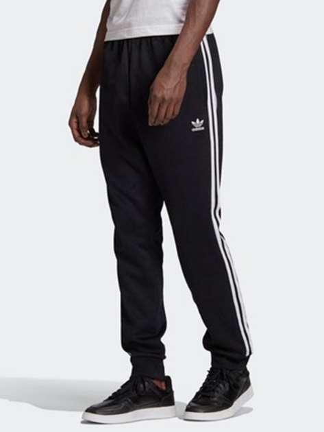 Spodnie Dresowe Adidas Sst GF 0210 L Czarne (4061612985488) - obraz 1