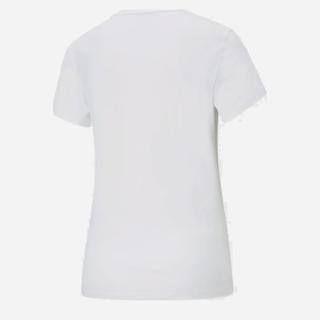 T-shirt damski Puma Ess Logo Tee 586774-02 L Biały (4063697275065) - obraz 6