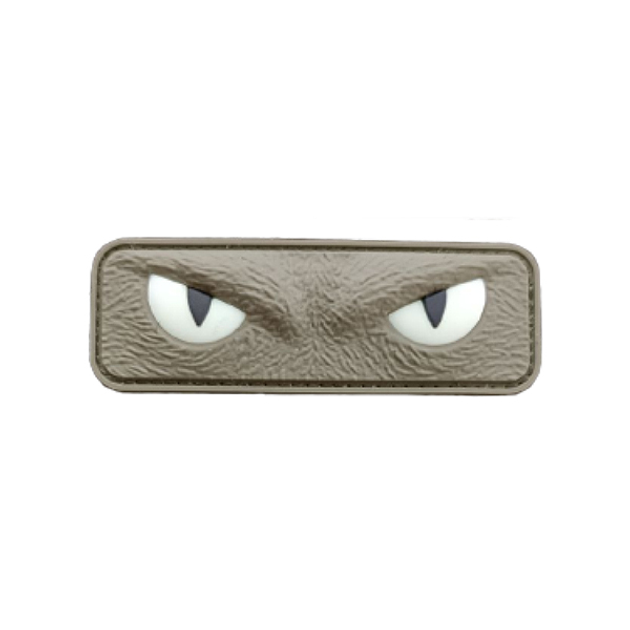 Патч Cat Eyes 3D PVC Olive - зображення 1