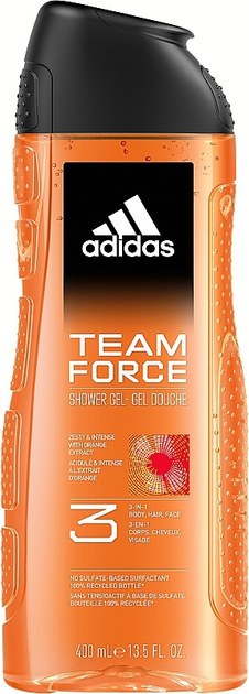 Adidas team force cheap shower gel