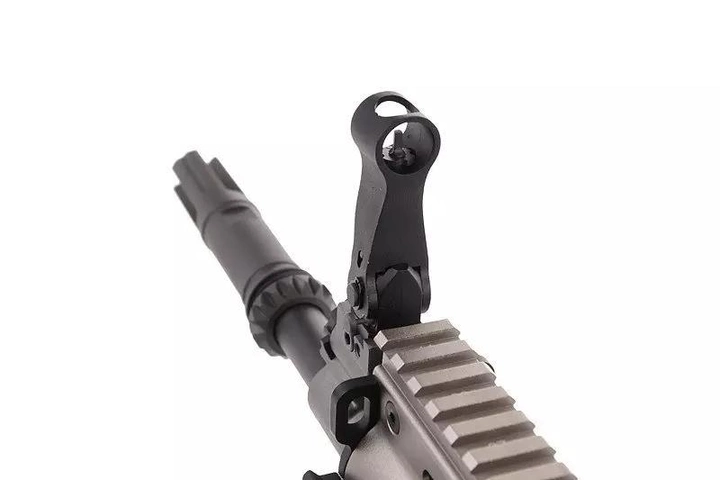 Страйкбольна штурмова гвинтівка WE H MK17 Mod 0 CQC Tan - зображення 2