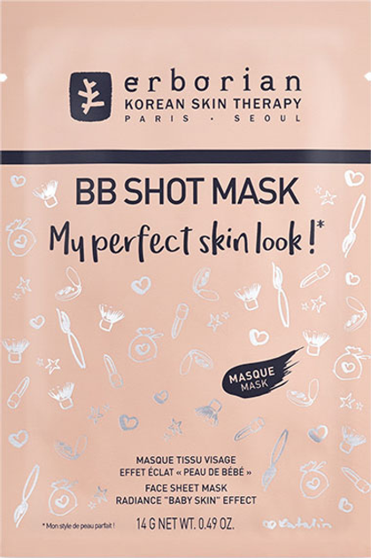 Maska tekstylna Erborian BB Shot Mask 14 g (6AA30188) (8809255783599) - obraz 1