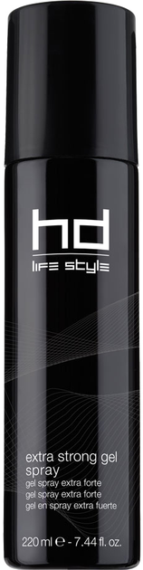 Спрей-гель Farmavita HD Life Style Extra Strong Gel Spray екстра-сильної фіксації 220 мл (8022033004543) - зображення 1