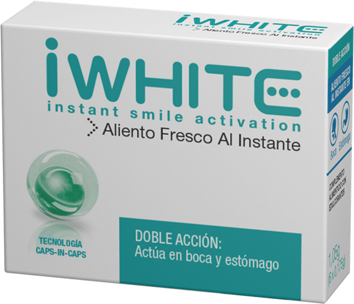 Kapsułki iWhite Instant Fresh Breath Caps 6 szt. (5425012533639) - obraz 1