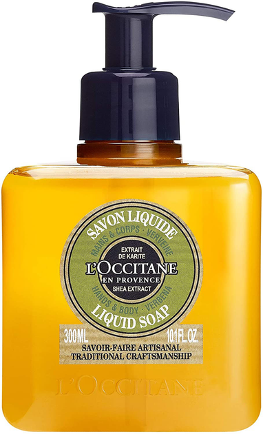 L'Occitane en Provence Mydło Shea Verbena 300 ml (3253581662625) - obraz 1