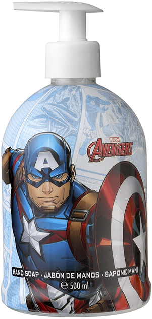 Mydło w płynie dla dzieci Air-Val Captain America Hand Soap 500 ml (8411114089782) - obraz 1
