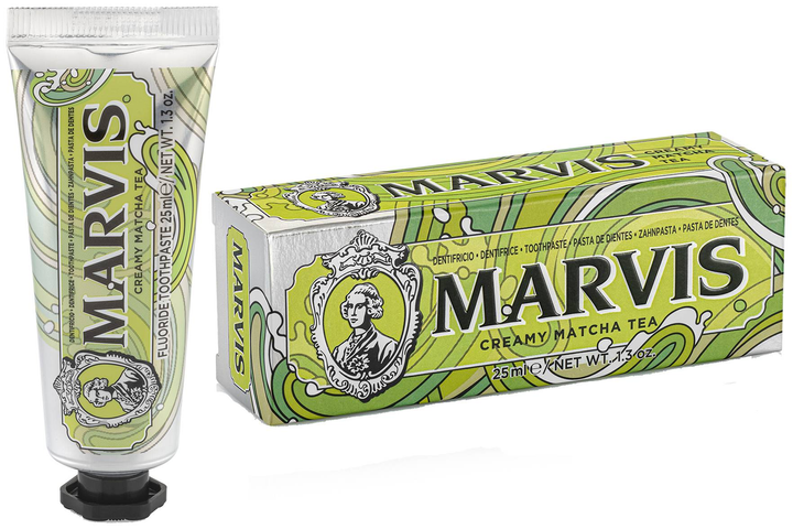 Зубна паста Marvis зі смаком чаю матча 25 мл (8004395112357) - зображення 1
