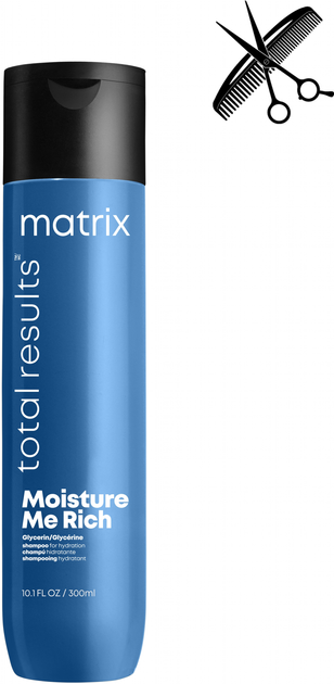Matrix Total Results Moisture Me Rich profesjonalny szampon nawilżający do włosów 300 ml (3474636265558) - obraz 1