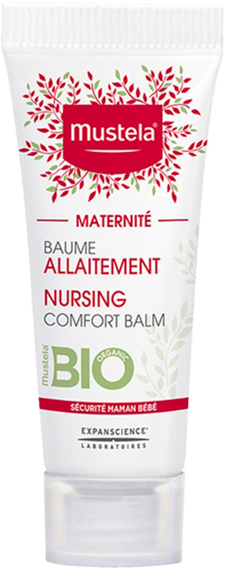 Balsam do komfortowego karmienia Mustela Maternite Baume Allaitement Bio 10 ml (3504105034474) - obraz 1