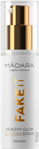 Сироватка-автозасмага для обличчя Madara Cosmetics Healthy Glow Self Tan Serum 30 мл (4752223000980) - зображення 1