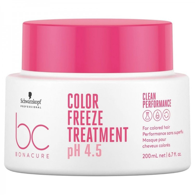 Schwarzkopf Professional BC Bonacur Color Freeze maska do włosów farbowanych 200 ml (4045787724196) - obraz 1