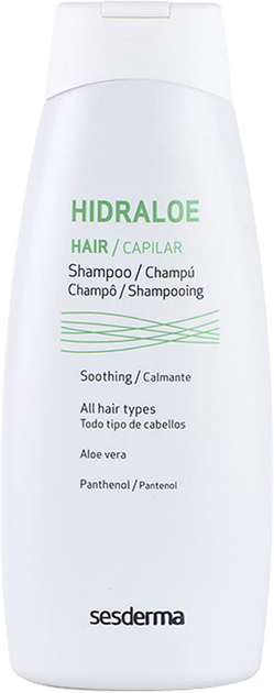 Шампунь для щоденного використання Sesderma Hidraloe для всіх типів волосся 400 мл (8470002025004) - зображення 1